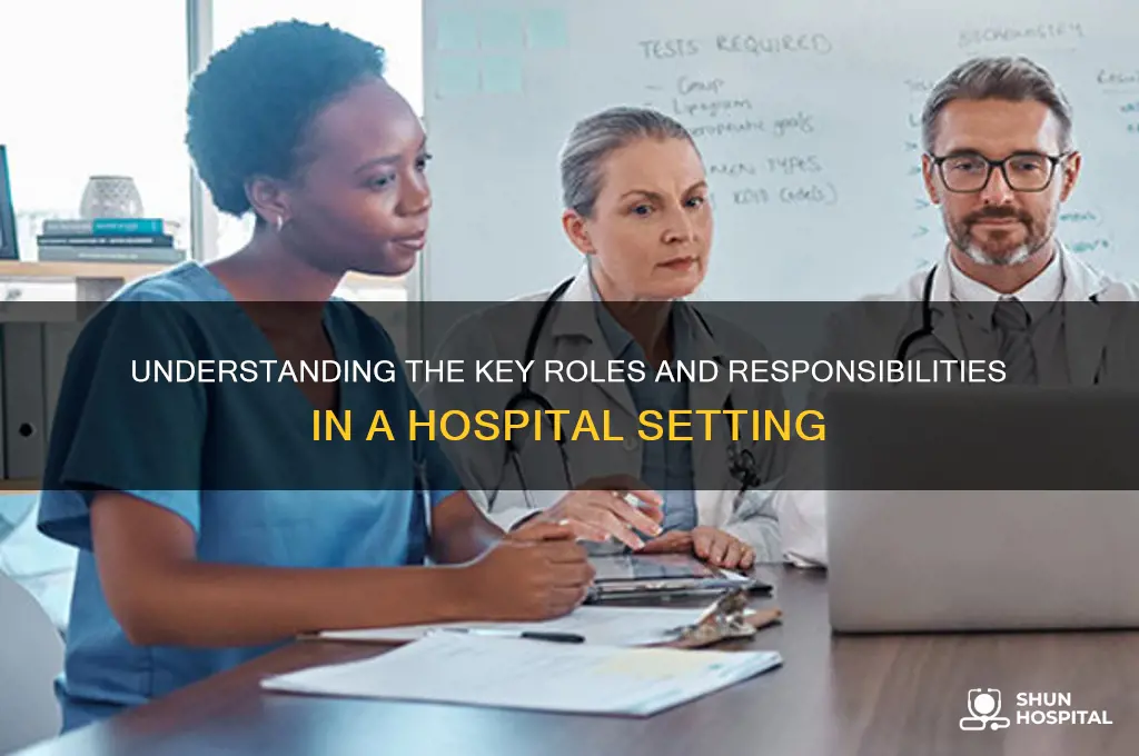 who are the acts in a hospital