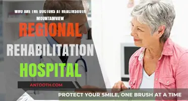 Meet the Expert Doctors at HealthSouth Mountainview Regional Rehabilitation Hospital