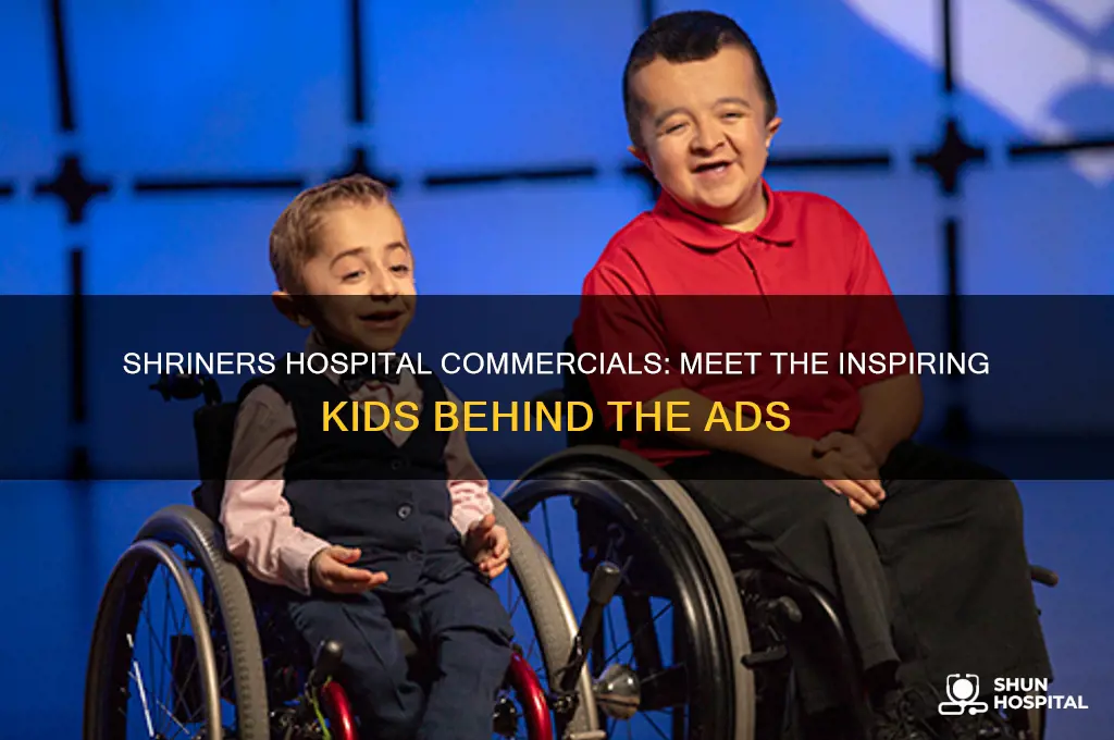 who are the kid in the shriners hospital commercials