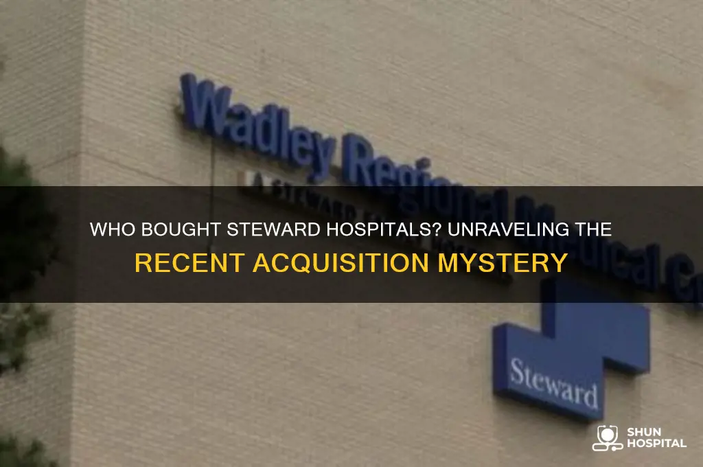 who bought steward hospitals