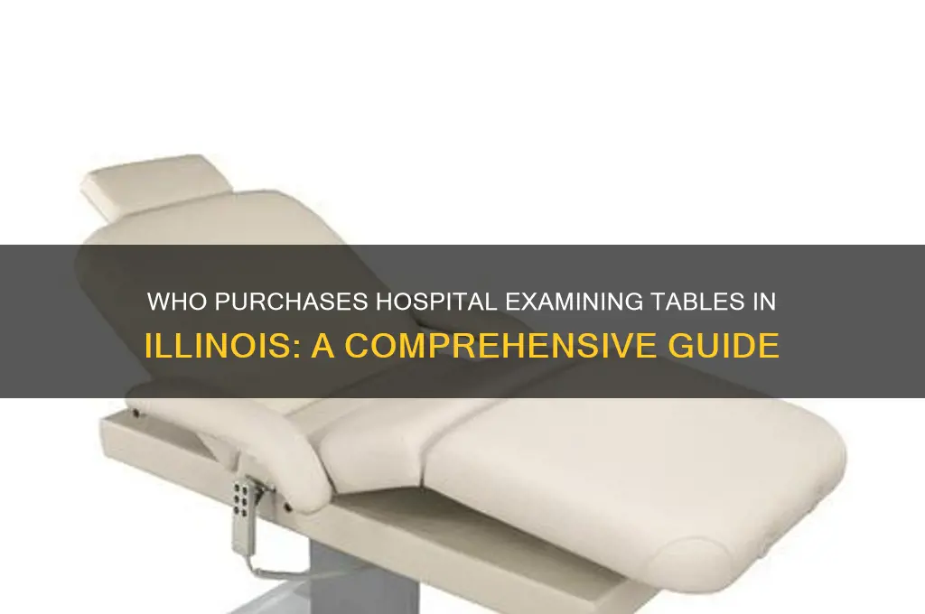 who buys hospital examining tables in illinois