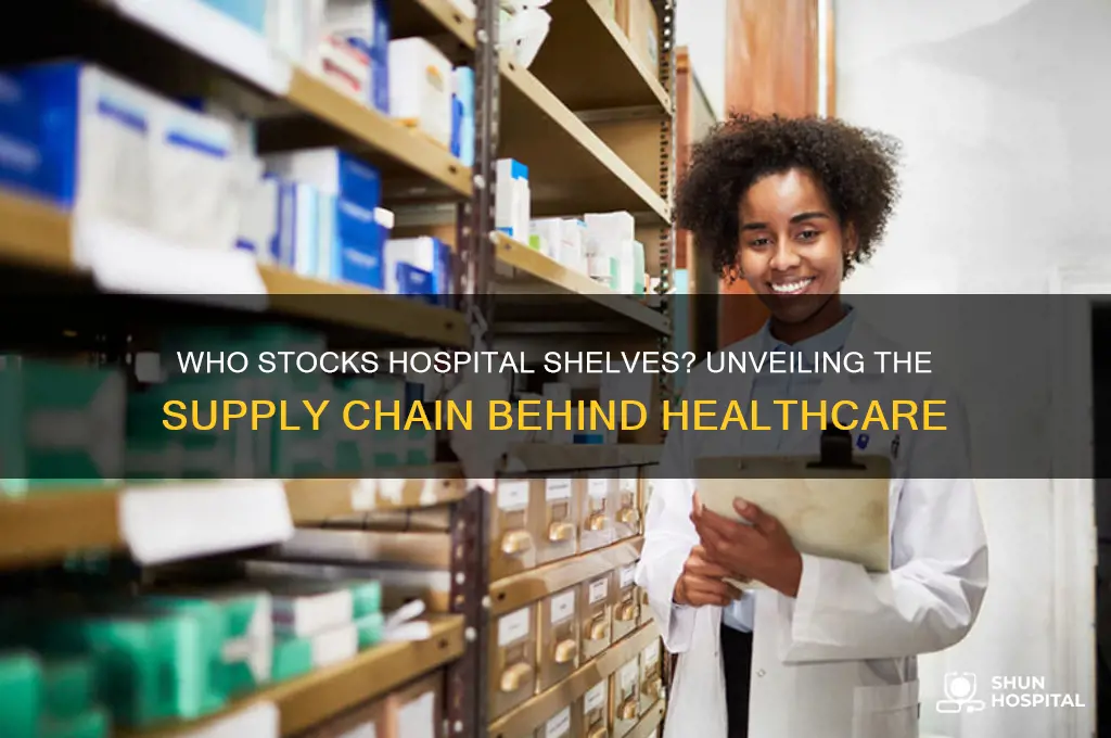 who buys the supplies for a hospitals