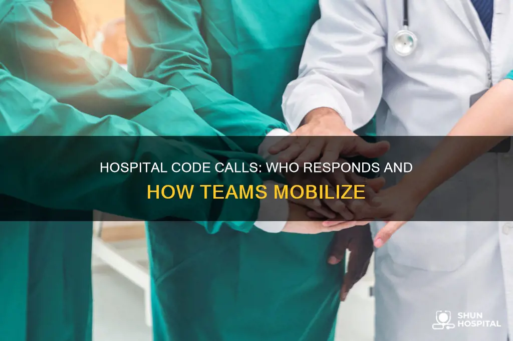 who comes when a code is called in the hospital
