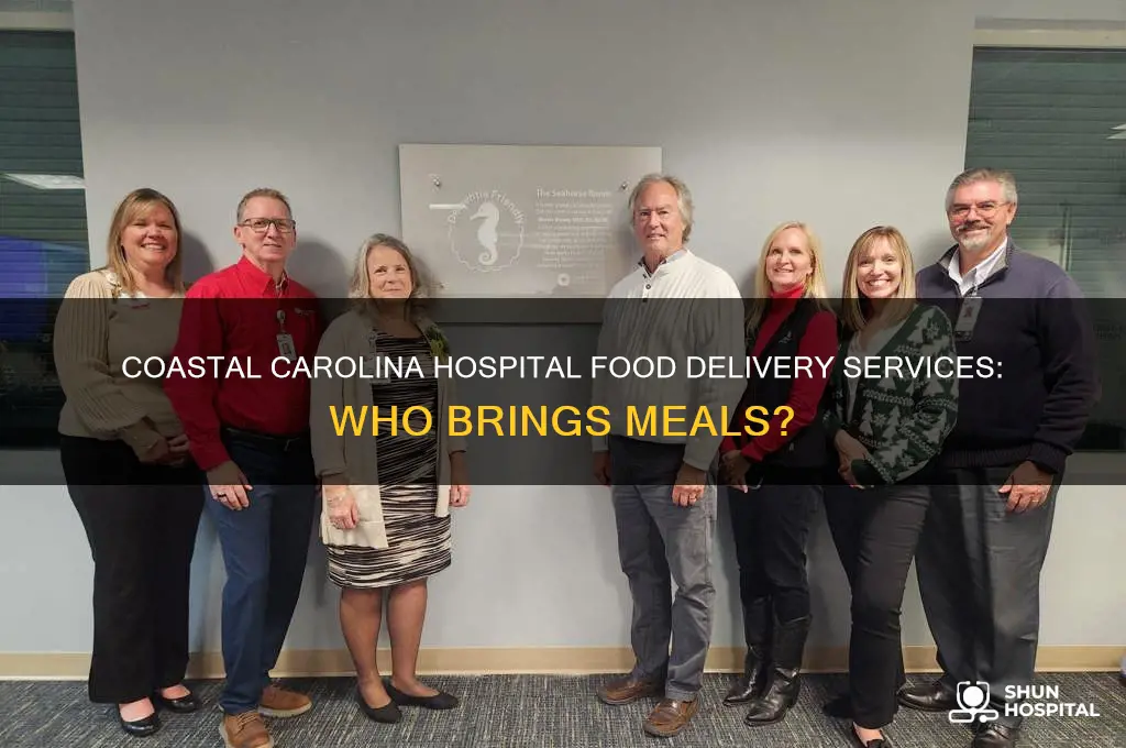 who delivers food to coastal carolina hospital