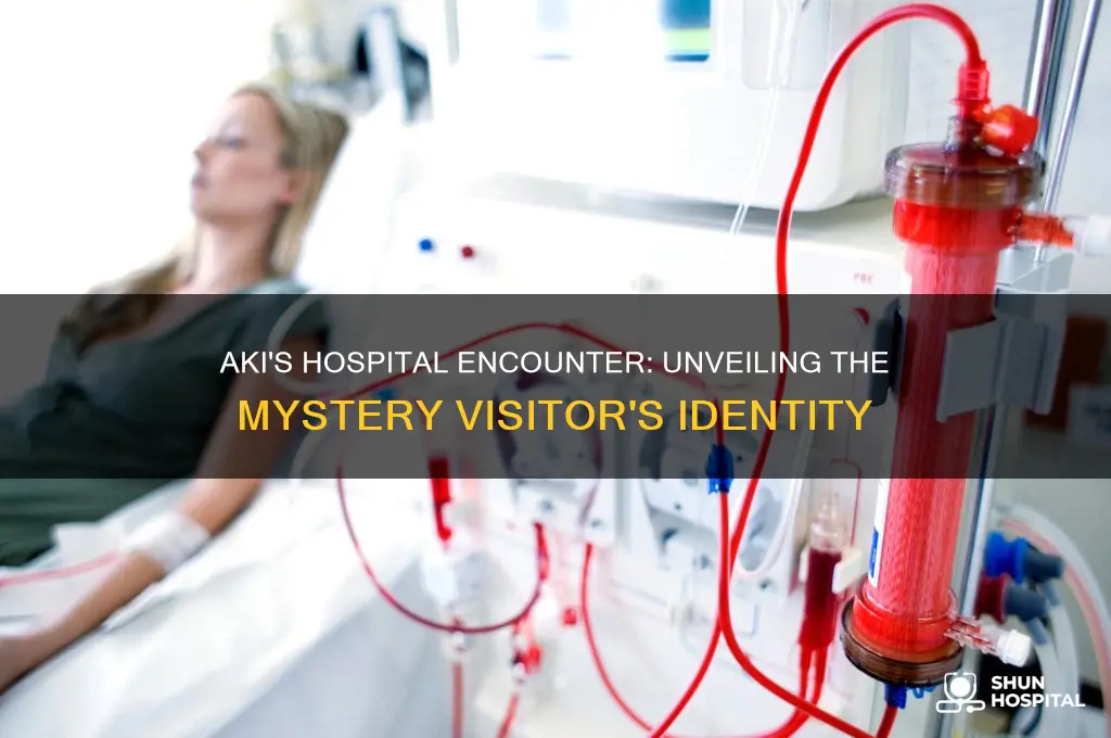 who did aki meet in the hospital