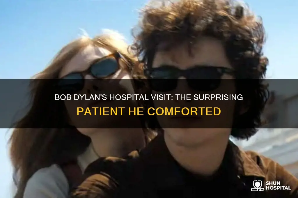 who did bob dylan visit in hospital