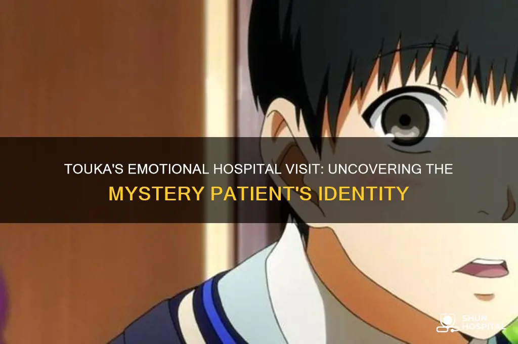 who did touka visit in the hospital