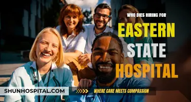 Who Handles Hiring for Eastern State Hospital? A Comprehensive Guide