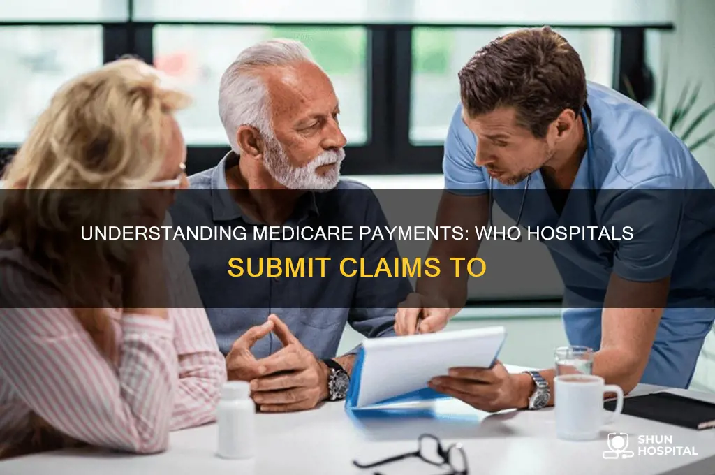 who do hospitals submit medicare payments to
