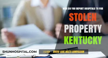 Reporting Stolen Property in Kentucky Hospitals: Who to Contact