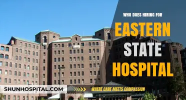 Eastern State Hospital Hiring: Who Manages Recruitment and Employment?