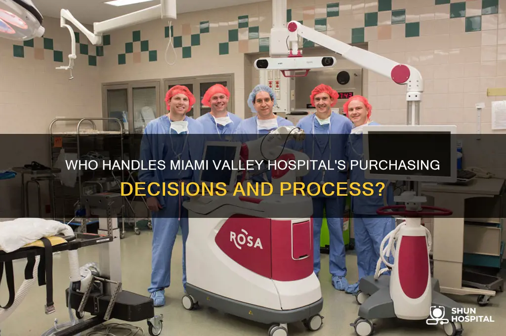 who does purchasing for miami valley hospital