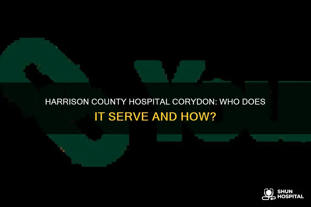 who does the harrison county hospital corydon in answer to