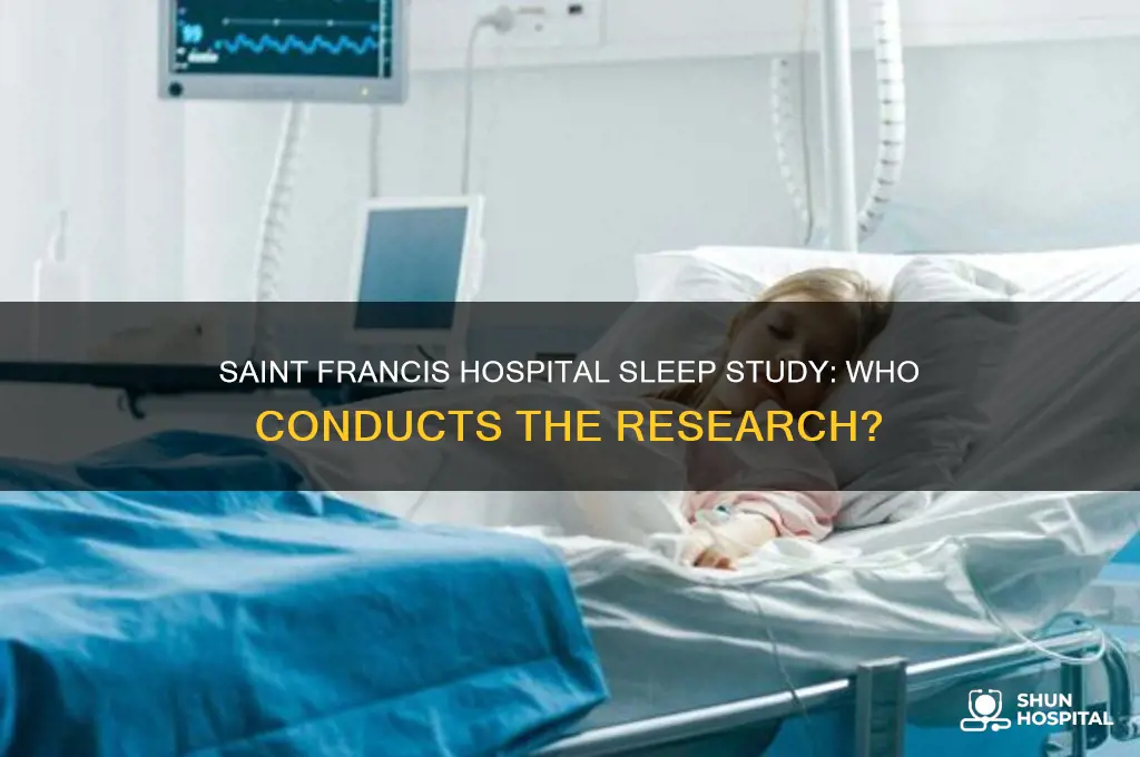 who does the sleep study for saint francis hospital