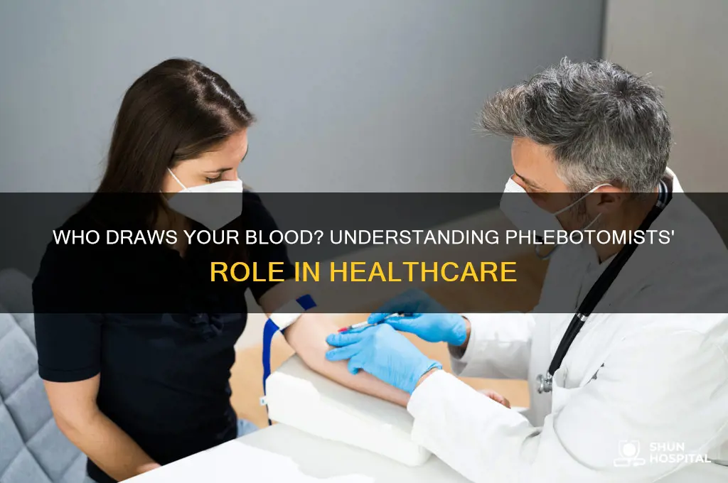 who draws your blood at the hospital
