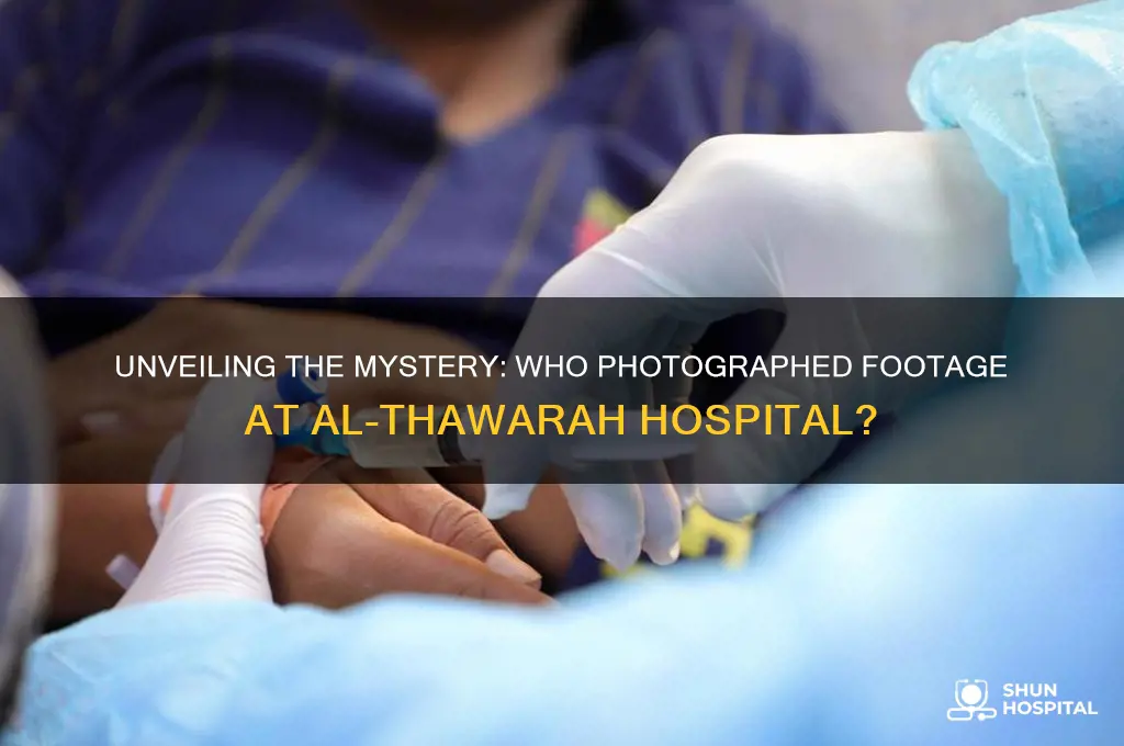 who footage photographed at al-thawarah hospital