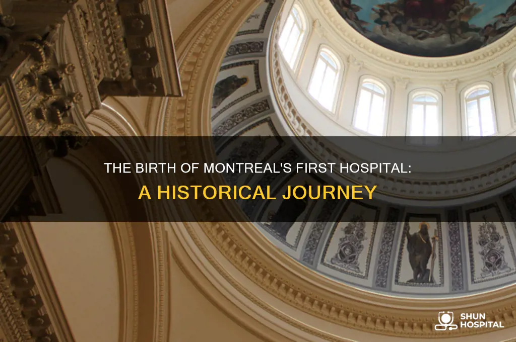 who founded the first hospital in montreal