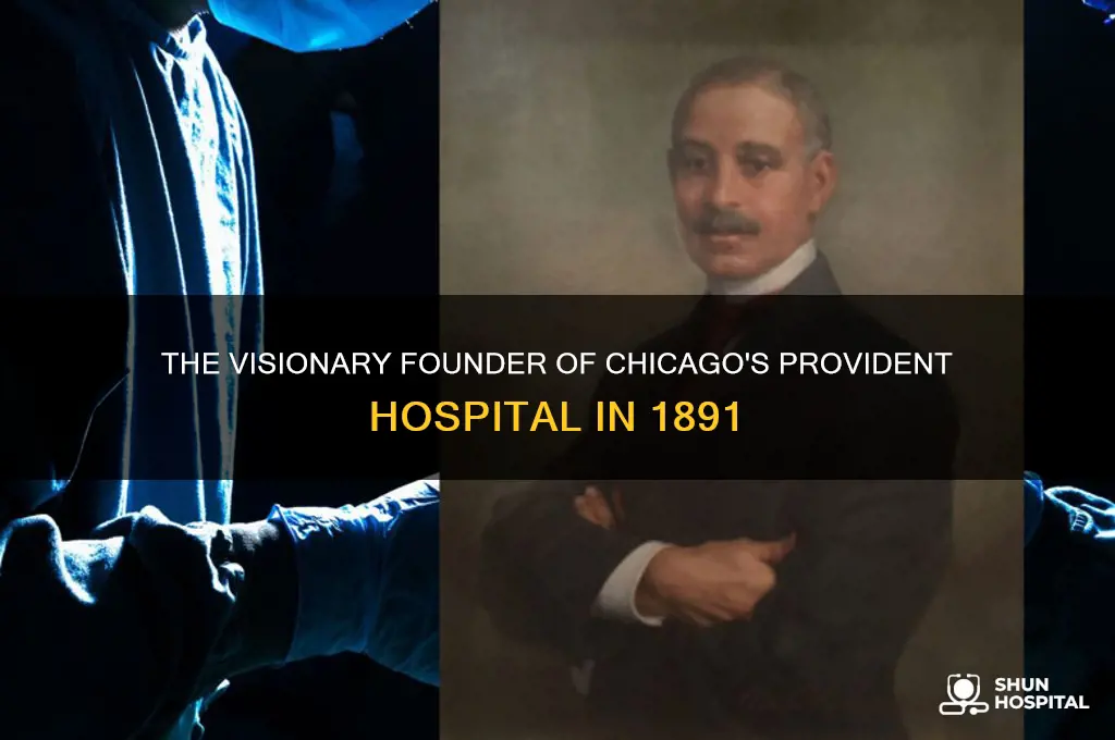 who founded the provident hospital in chicago in 1891