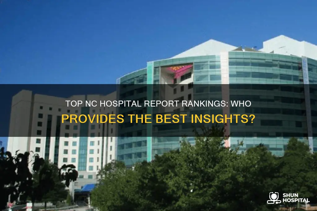 who gives the best report rankings for nc hospitals