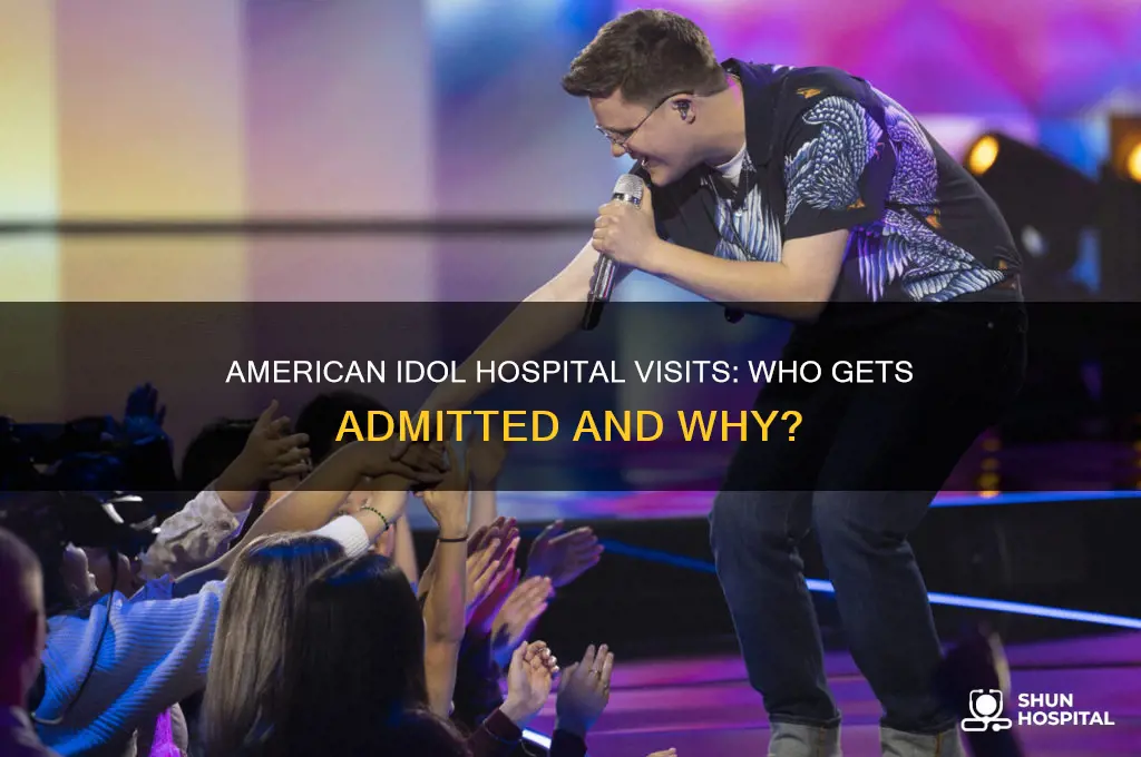 who goes to hospital on american idol