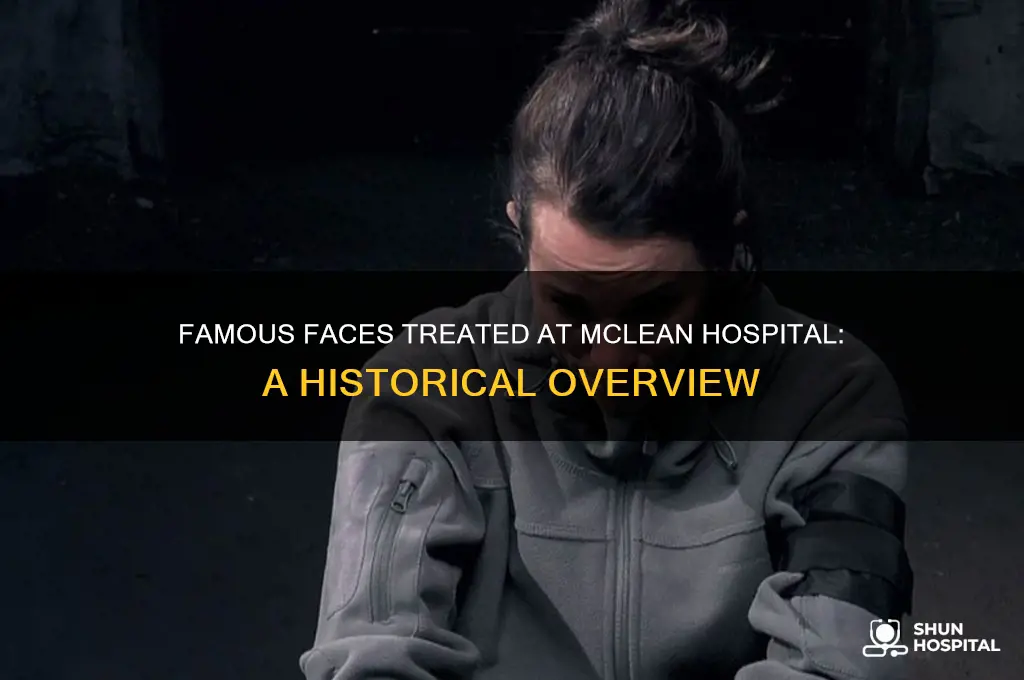 who has been treated at mclean hospital