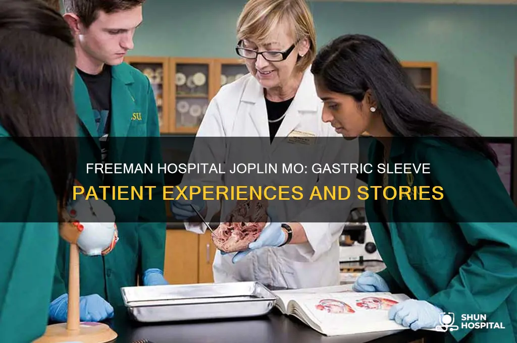 who has had gastric sleeve at freeman hospital joplin mo