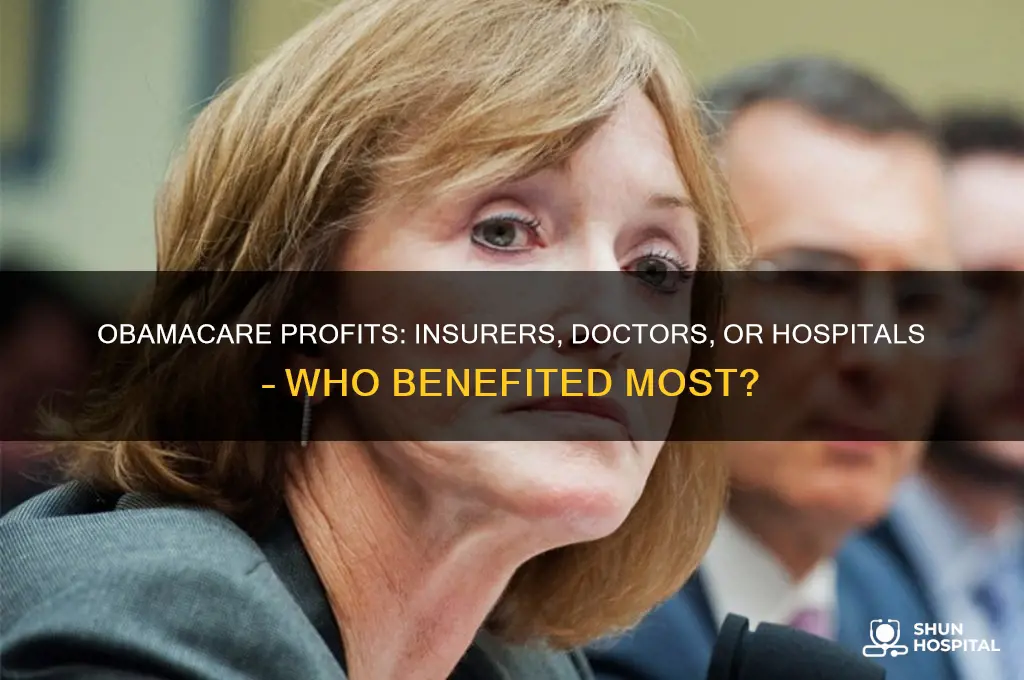 who has profited the most from obamacare insurers doctors hospitals