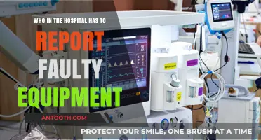 Hospital Equipment Malfunctions: Who's Responsible for Reporting Faulty Devices?