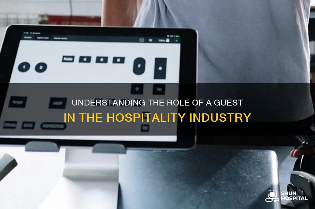 who is a guest in hospitality industry
