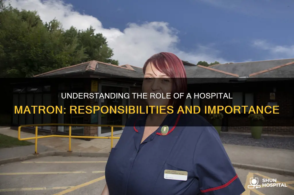 who is a matron in the hospital