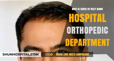 Meet the Chief of Holy Name Hospital's Orthopedic Department