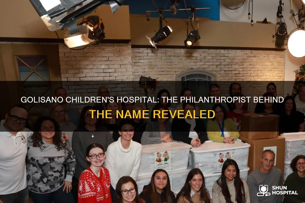 who is golisano childrens hospital named after