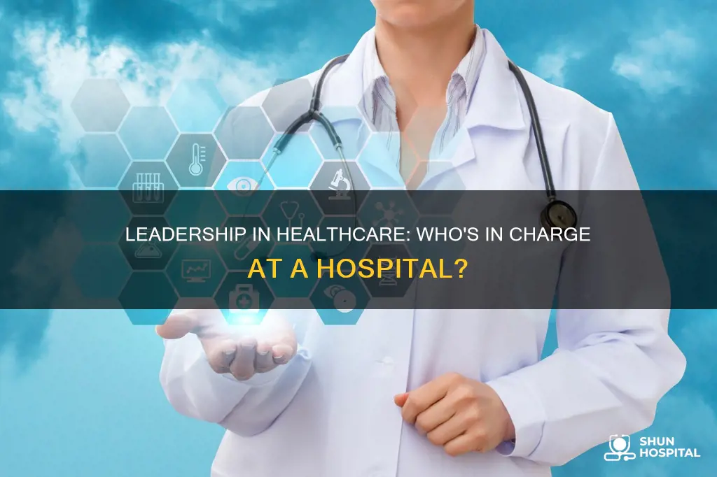 who is in charge of a hospital