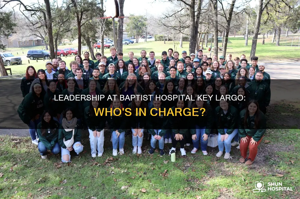 who is in charge of baptist hospital key largo