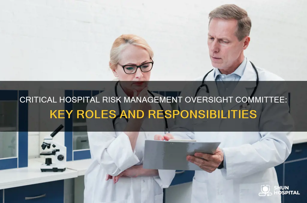who is in risk management oversight committee critical hospital