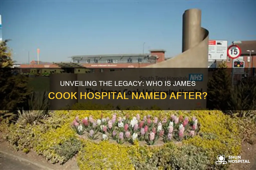 who is james cook hospital named after