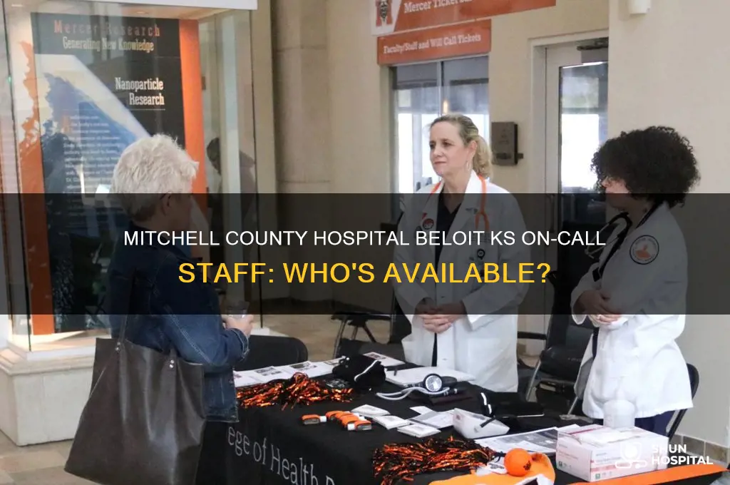 who is on call at mitchell county hospital beloit ks