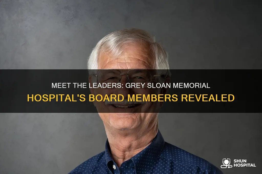 who is on the board of grey sloan memorial hospital