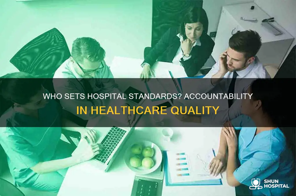 who is responsible for establishing the expected standards for hospitals