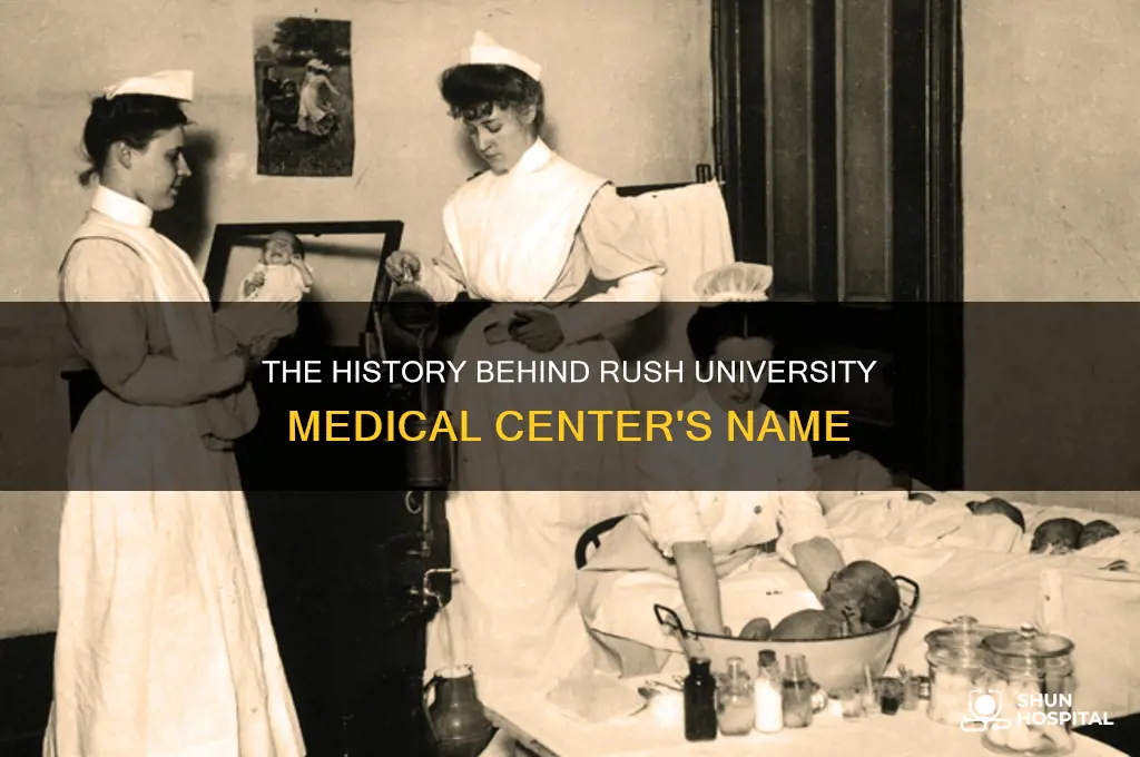 who is rush presbyterian hospital named for