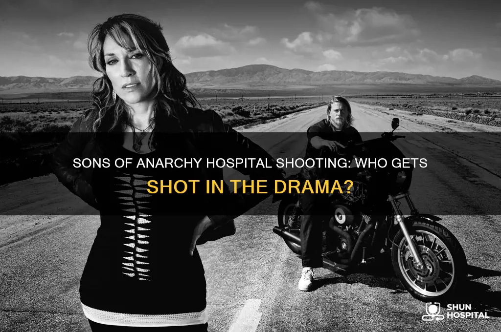 who is shot in the hospital on sons of anarchy