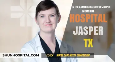 Who Administers Jasper Memorial Hospital in Jasper, Texas?