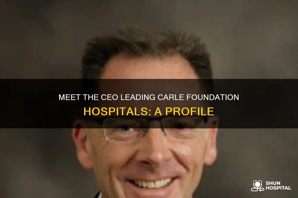 who is the chief executive officer of carle foundation hospitals