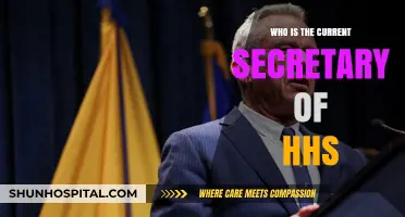 Who is the Current Secretary of HHS?