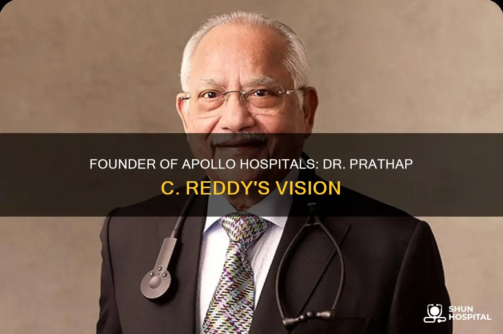 who is the founder of apollo hospital
