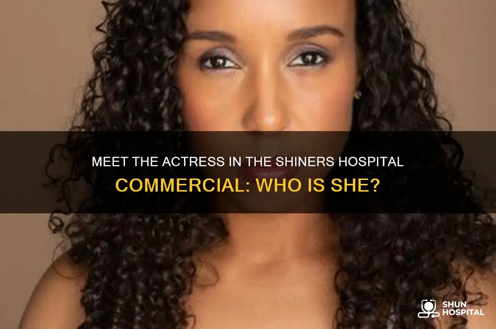 who is the girl in the shiners hospital commercial that