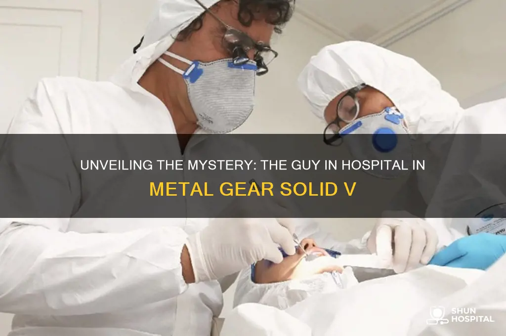 who is the guy in hospital metal gear solid 5