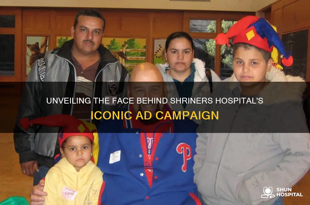 who is the guy in the ad for shriners hospital