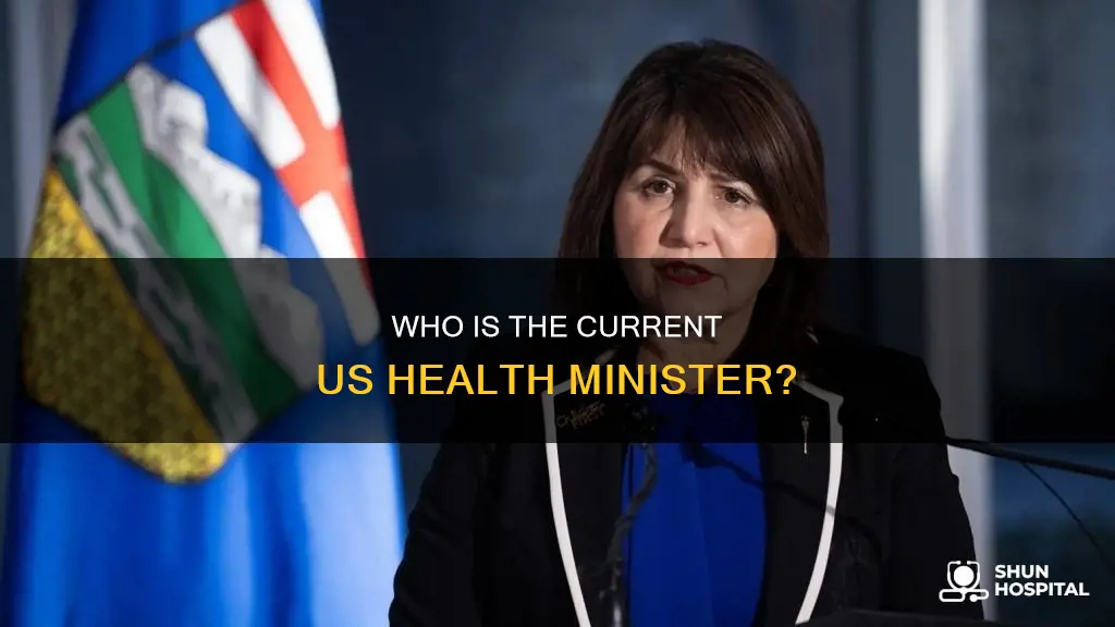who is the health minister of usa