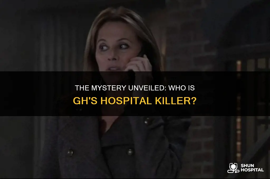 who is the hospital killer on gh